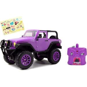 Jada Toys - 1:16 Girlmazing Jeep Wrangler Purple RC Car  COLLECTIBLES
